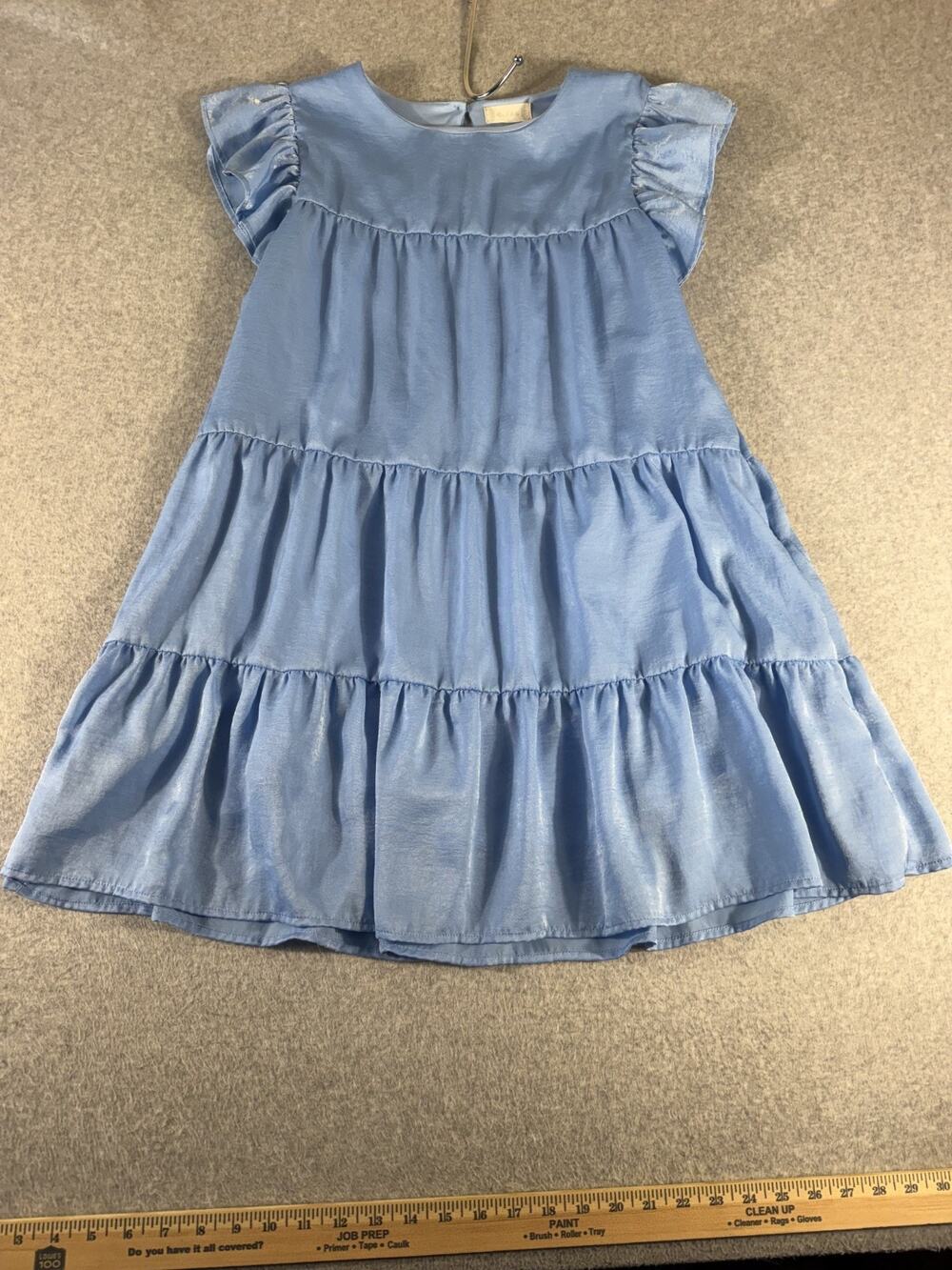 Altar'd State Baby Blue Dress, Babydoll Style, Size L